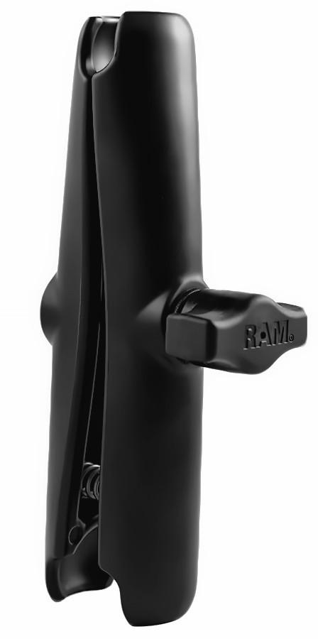 Ram Arm - 5.2" Long Length Double Socket Arm For 1" Ball Bases - Click Image to Close