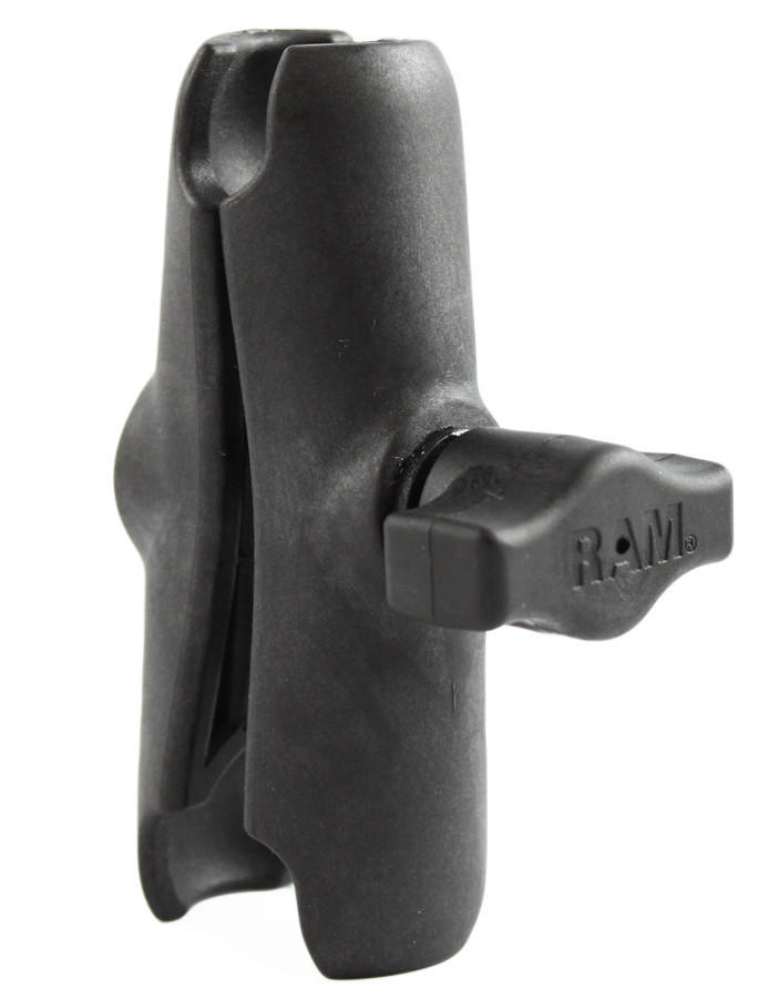 Ram Arm - 3.69" Long Compostie Double Socket Arm For 1" Ball Bases - Click Image to Close