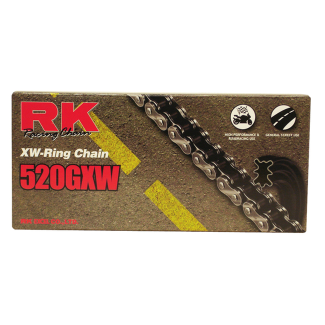 RK Chain 520GXW-110 - Natural - Click Image to Close