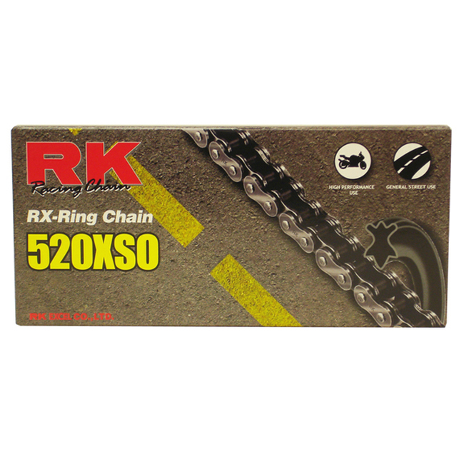 RK Chain 520XSO-104 - Natural - Click Image to Close