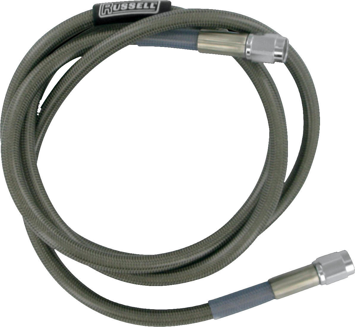 Russell Universal Braided Stainless Steel Brake Line - 38" - Click Image to Close