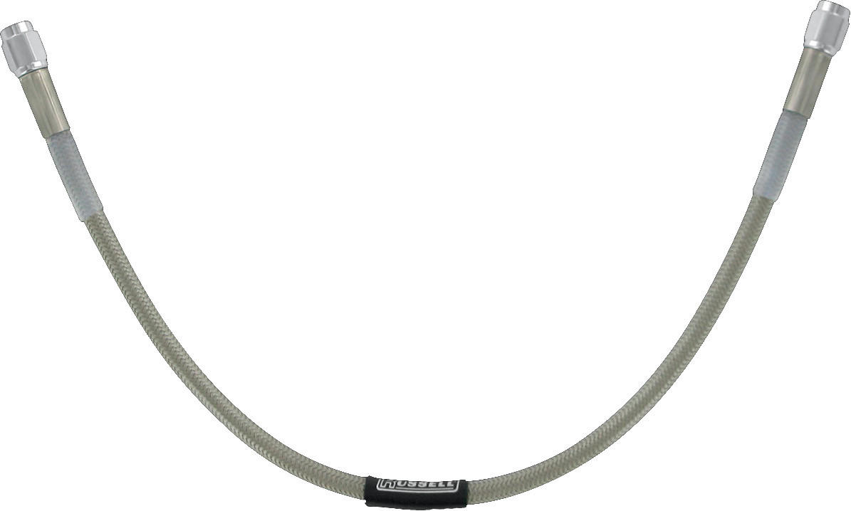 Russell Universal Braided Stainless Steel Brake Line - 18" - Click Image to Close