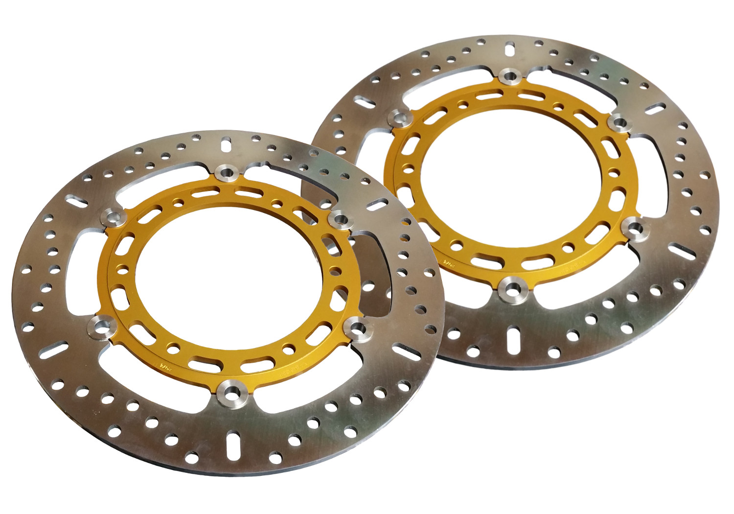 Floating Brake Rotor Front Set - Click Image to Close