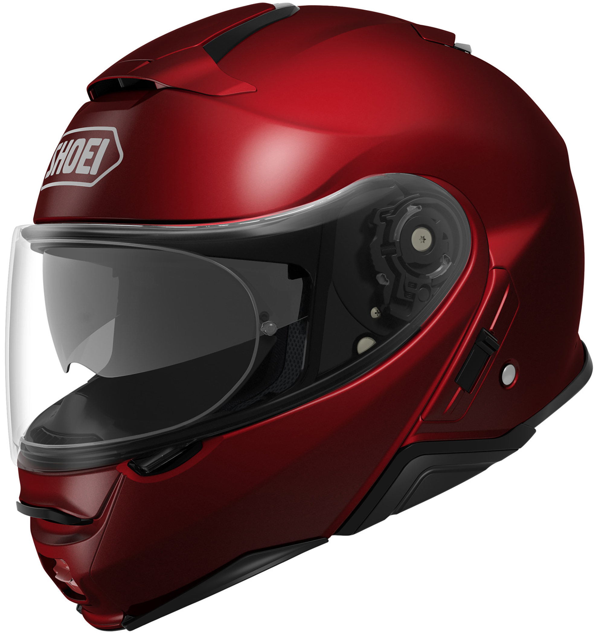 Neotec 2 Wine Red Modular Motorcycle Helmet Small - Click Image to Close