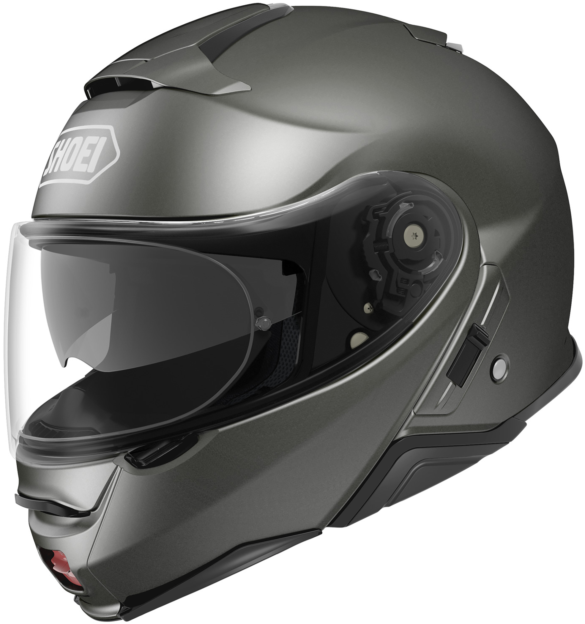 Neotec 2 Metallic Anthracite Modular Motorcycle Helmet Small - Click Image to Close