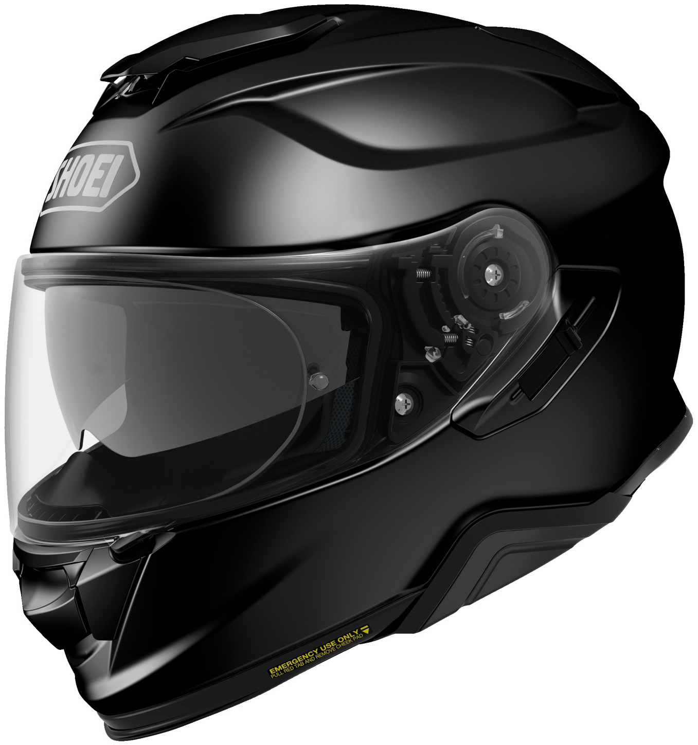 GT-Air 2 Solid Black Full-Face Motorcycle Helmet X-Small - Click Image to Close