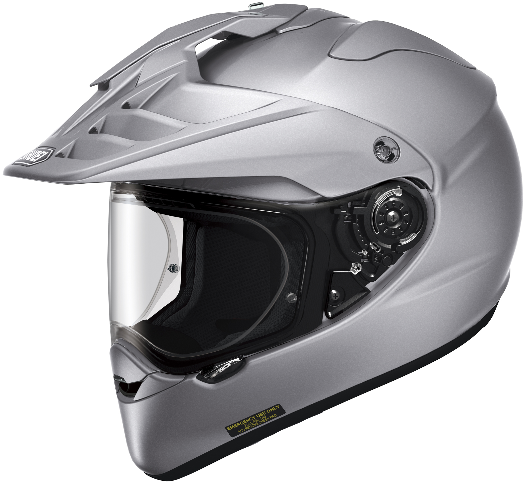 Hornet X2 Silver Dual-Sport Helmet X-Large - Click Image to Close