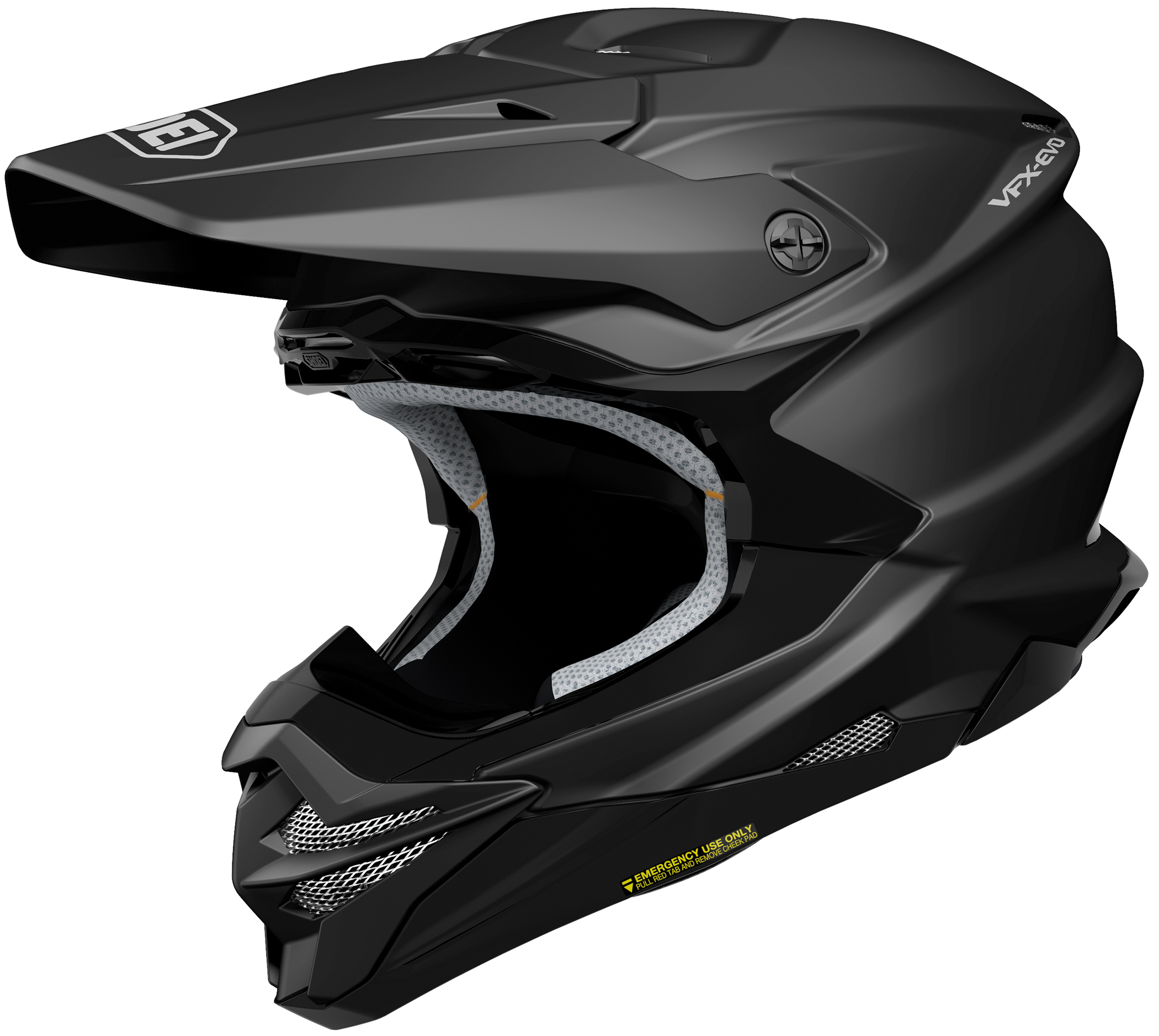 VFX-EVO Matte Black Off-Road Helmet Small - Click Image to Close