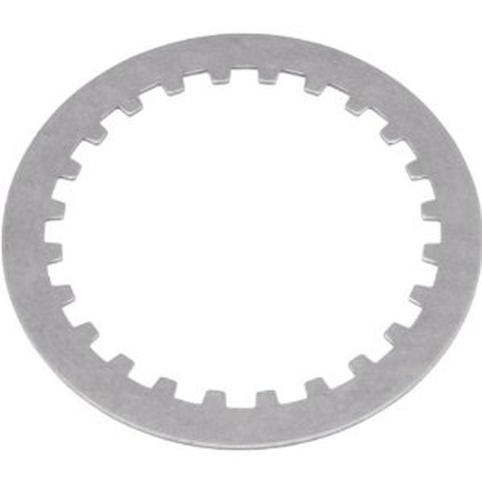 Steel Clutch Plate Set (4) - For 88-09 Yamaha XV250 Route 66 & Virago - Click Image to Close