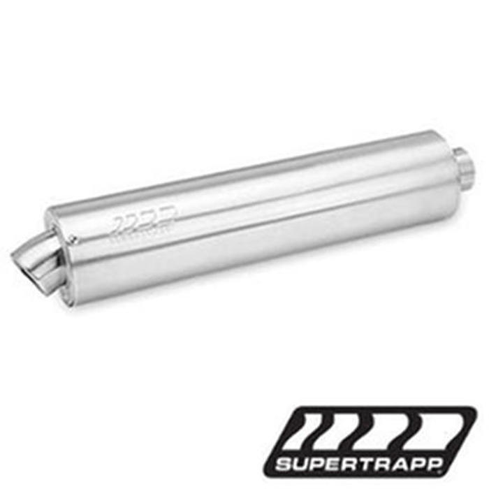 4" Superlight Slip On Exhaust Mufflers w/SA - For 04-09 BMW R1200GS - Click Image to Close