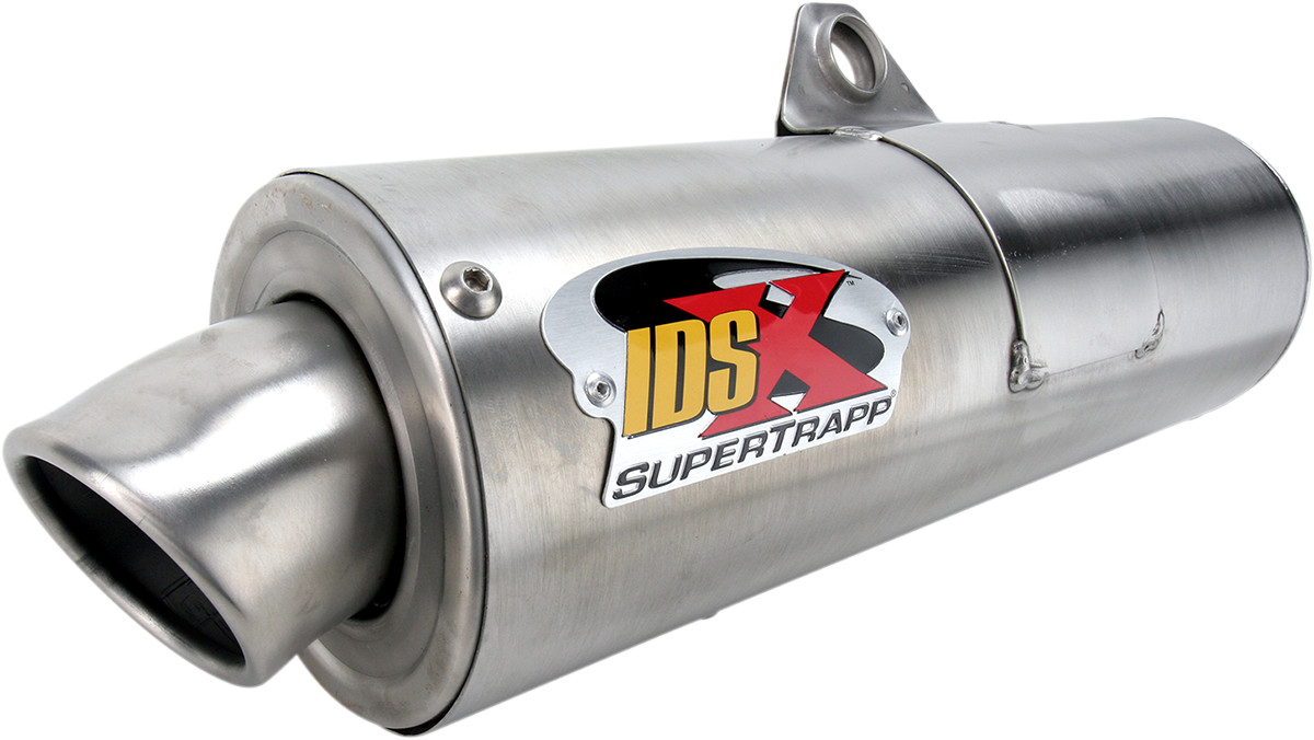 Universal IDSX Slip On Muffler - 1.75" Inlet - Click Image to Close