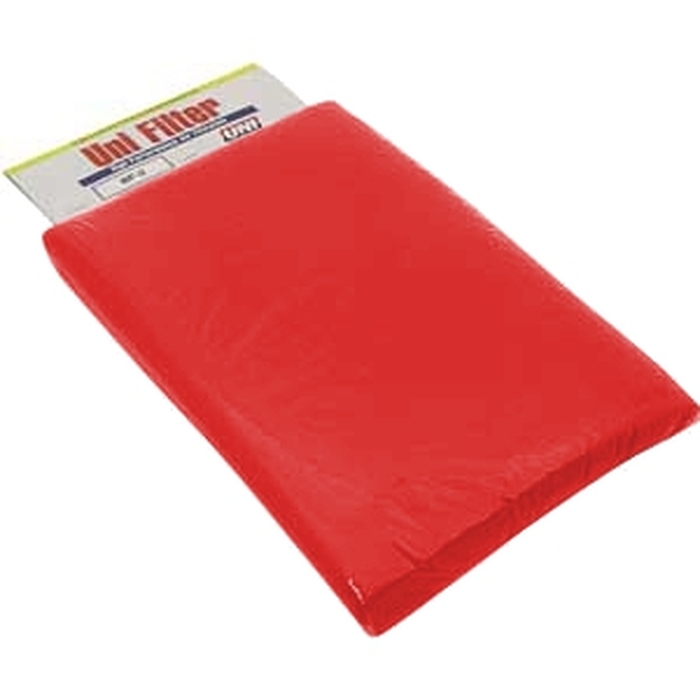 Filter Foam Sheet 12" X 16" X 3/8" 40 PPI Red Coarse Foam - Click Image to Close