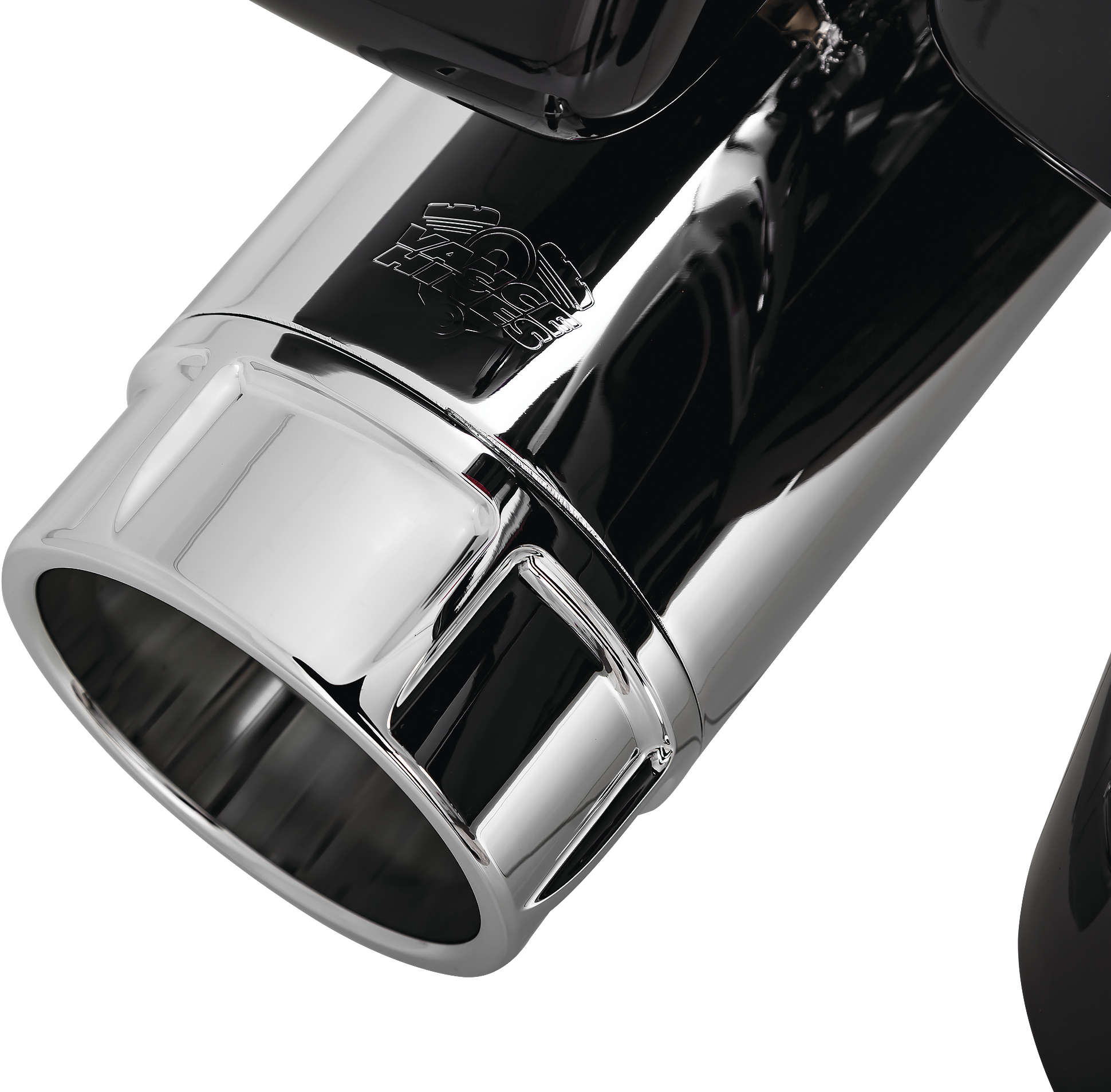 Chrome Torquer 450 4.5" Slip On Exhaust Mufflers - For 17-22 Harley Touring - Click Image to Close