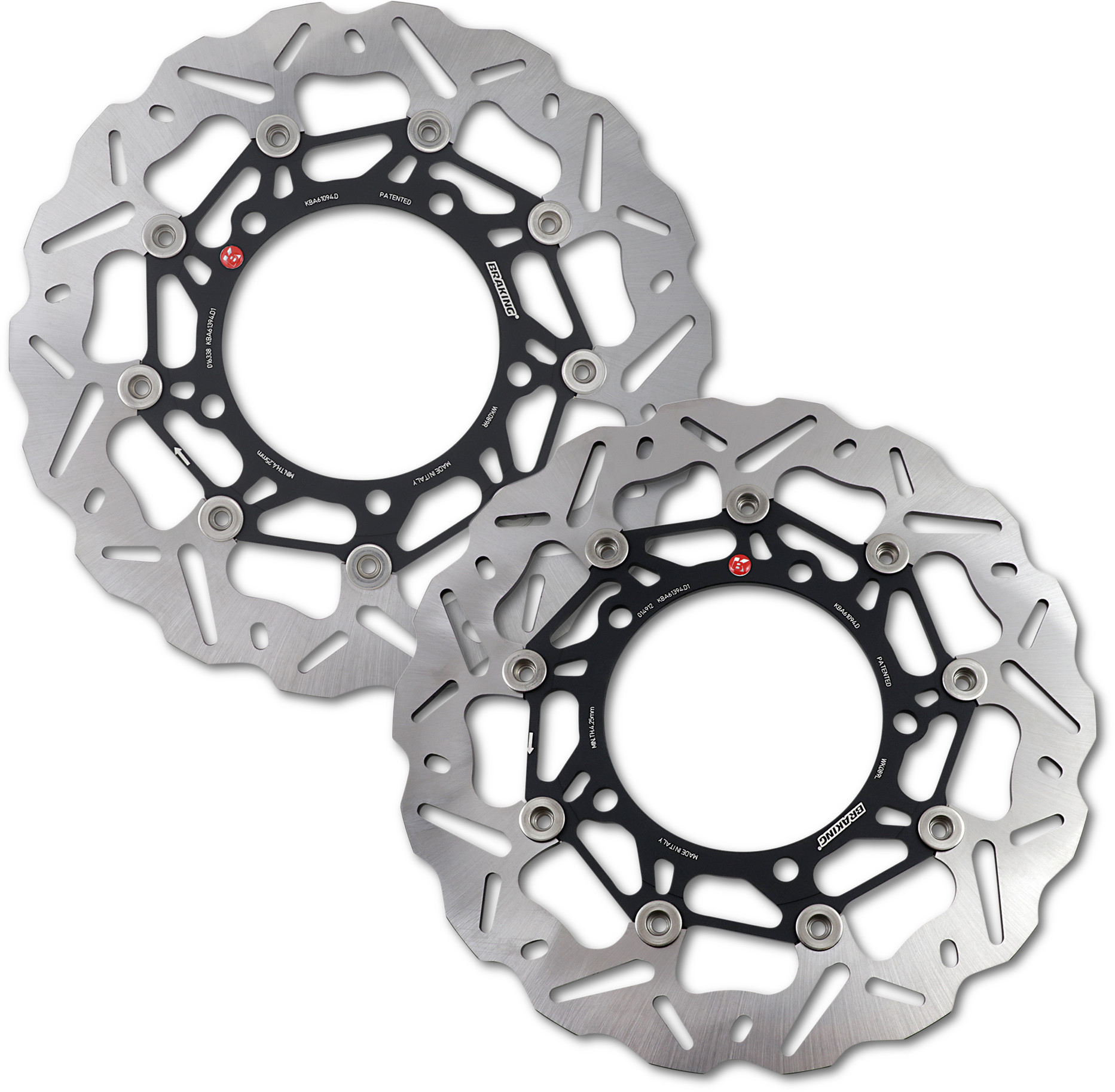 SK2 Contour Floating Front 310mm Brake Rotors - Left & Right Set - Click Image to Close