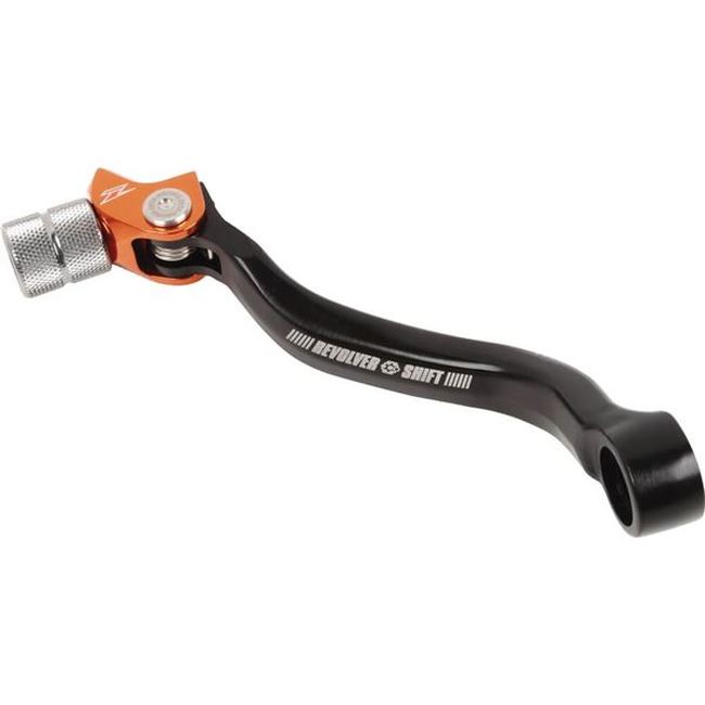 Revolver Shift Lever w/ Orange Tip - For 17-21 125/150 SX/EXC/XC-W - Click Image to Close