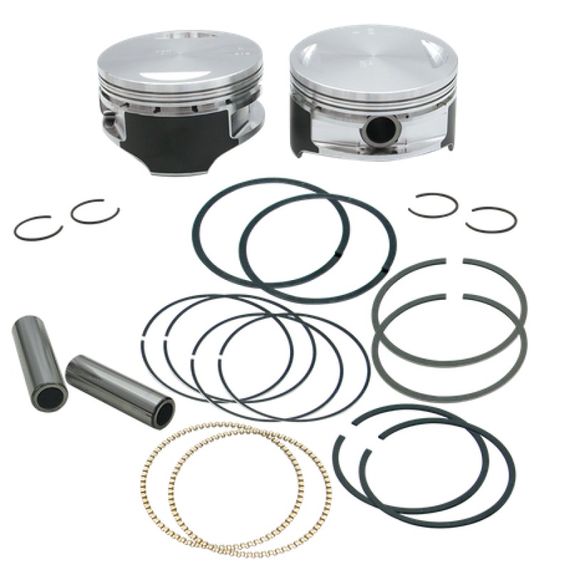 1999+ BT 106in Forged Stroker Pistons - Plus .010in - Click Image to Close