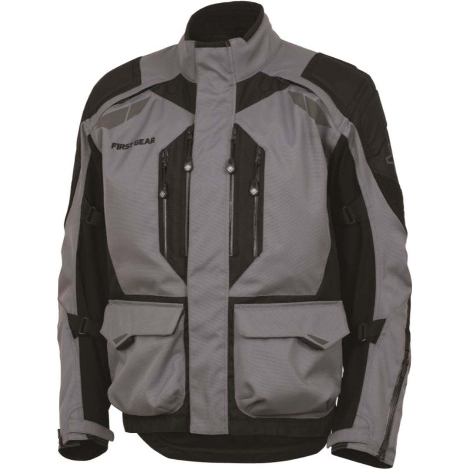 FIRSTGEAR Kathmandu Jacket 2.0 Grey/Black Large (LG) - Click Image to Close