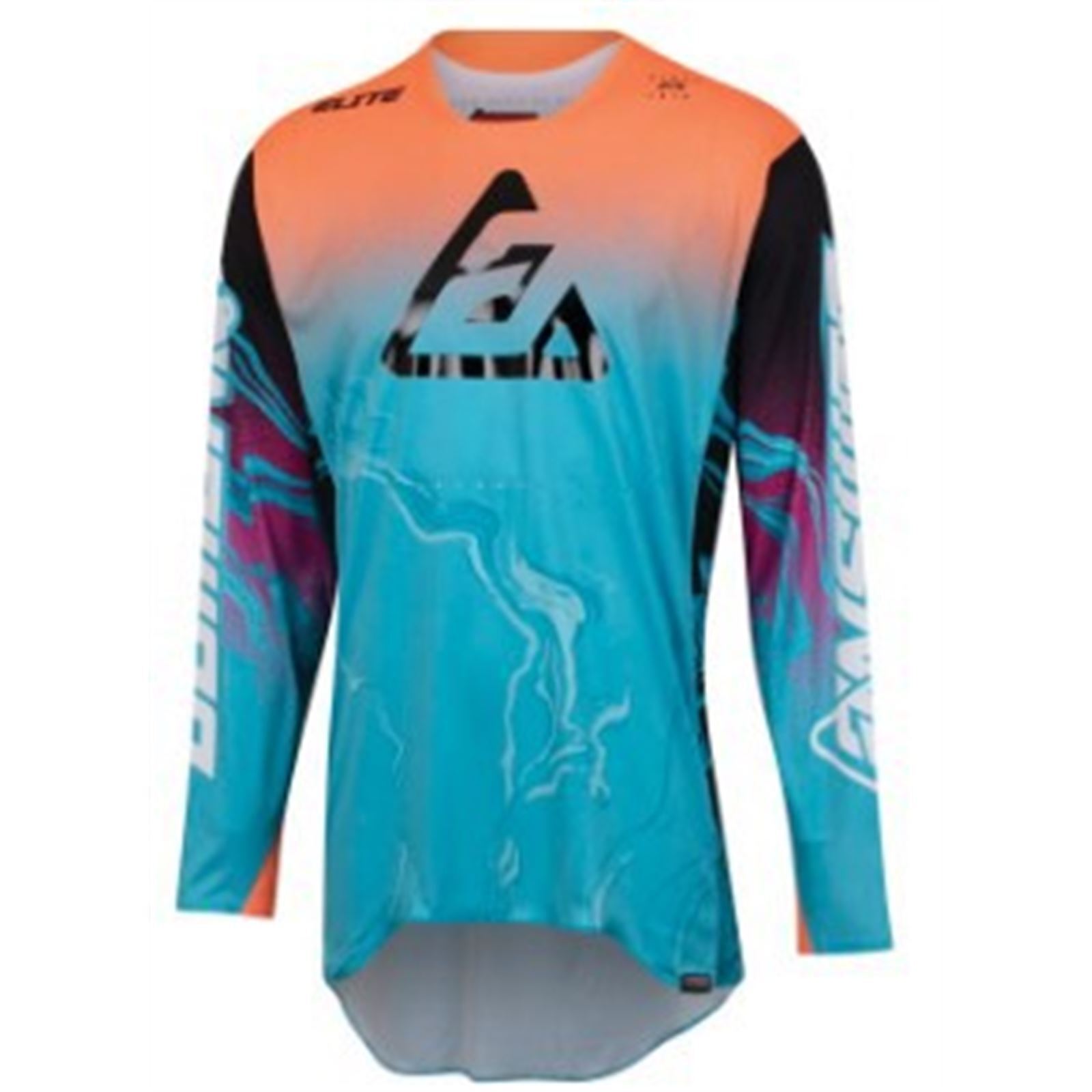 23 Elite Fusion Jersey Astana/Orange/Rhodamine - 2XL - Click Image to Close