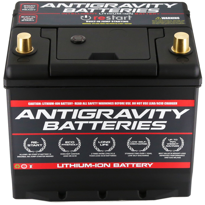 Group 27 Lithium Car Battery w/Re-Start - Click Image to Close