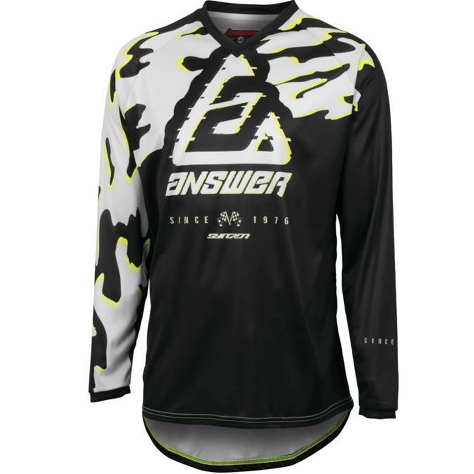 23.5 Syncron Meltdown Jersey Grey/Hyper Acid/Black Youth - Large - Click Image to Close