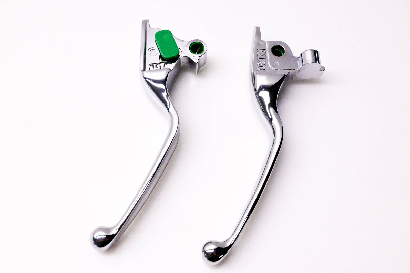 Bikers Choice Lever Set Chrome 08-10 Flt - Click Image to Close