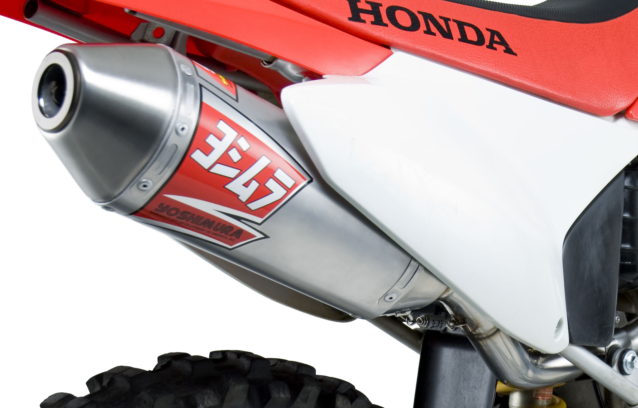 RS2 Aluminum Stainless Steel Full Exhaust - For 03+ Honda CRF230F - Click Image to Close