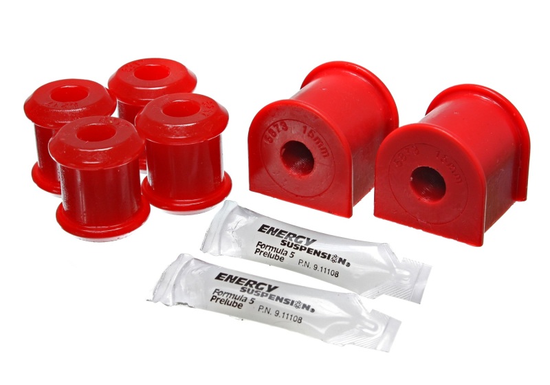 00-04 Dodge Dakota 4WD / 00-03 Durango 4WD Red 15mm Rear Sway Bar Bushing Set - Click Image to Close