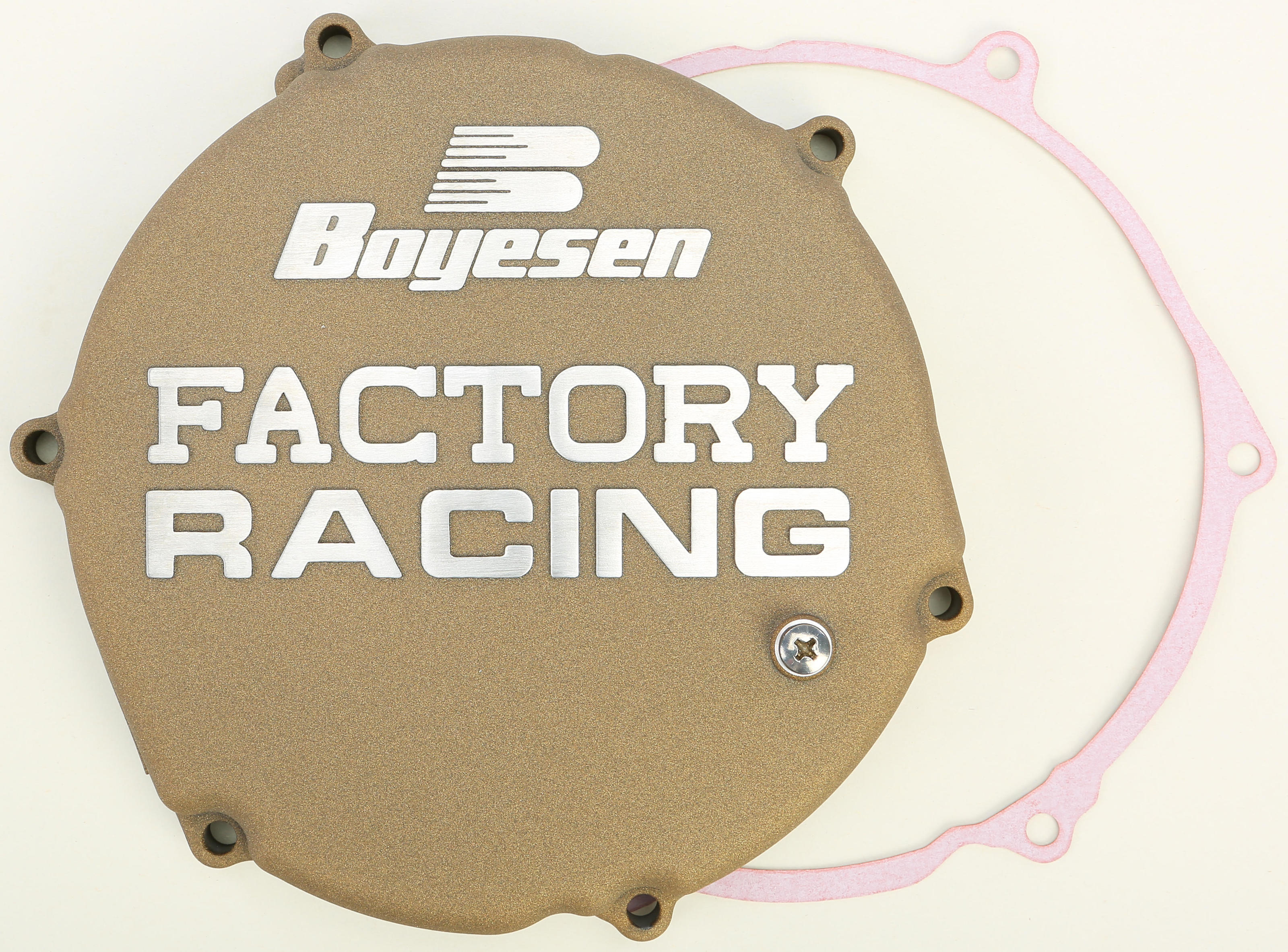 Magnesium Factory Racing Clutch Cover - For 93-02 Kawasaki KX250 - Click Image to Close