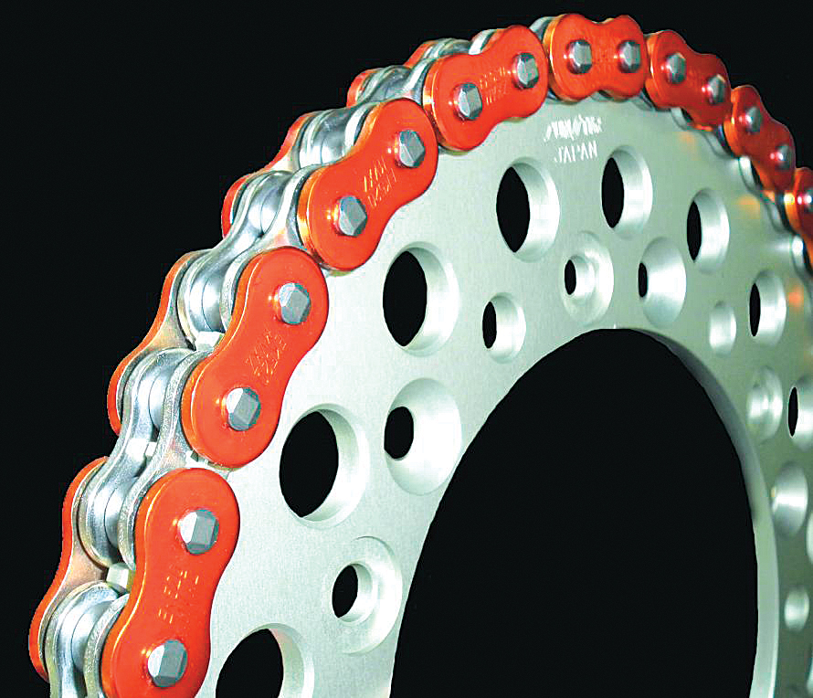 ZVX3 Chain 530X120 Orange - Click Image to Close