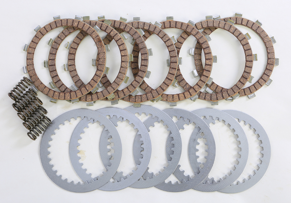 Complete Clutch Plate Set w/Springs - For 13-16 KTM Husqvarna 85 - Click Image to Close