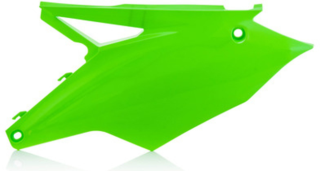 Side Panels - Fluorescent Green - For 17-18 Kawasaki KX250F - Click Image to Close