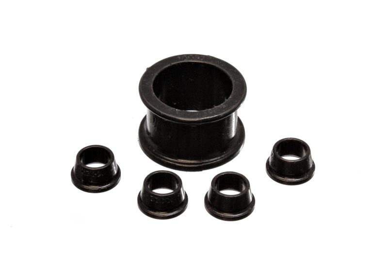 96-00 Honda Civic/CRX / 99-00 Honda Civic Si Black Power Steering Rack Bushing Set - Click Image to Close