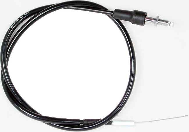 Black Vinyl Throttle Cable - Yamaha YFZ450R/X - Click Image to Close