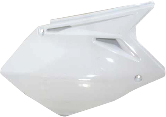 Side Panels - White - For 07-09 Suzuki RMZ250 - Click Image to Close