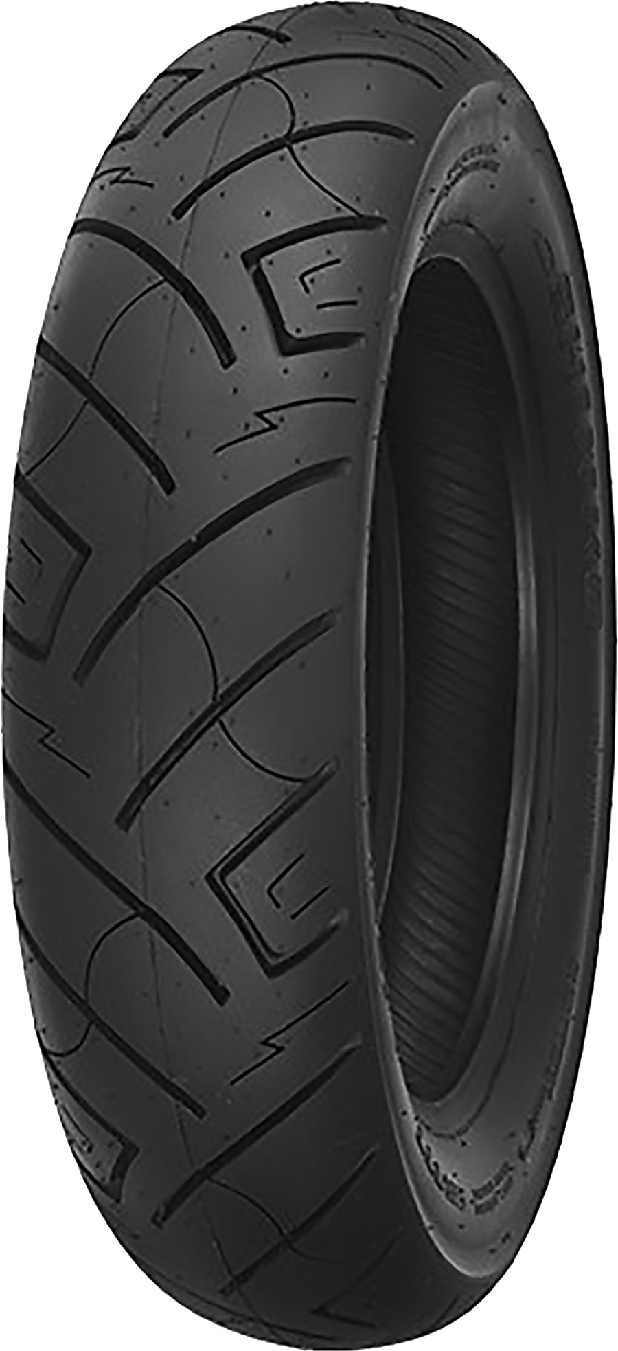 777 Cruiser Rear Tire 150/80B16 77H Heavy Duty "Reflector" Sidewall - Click Image to Close