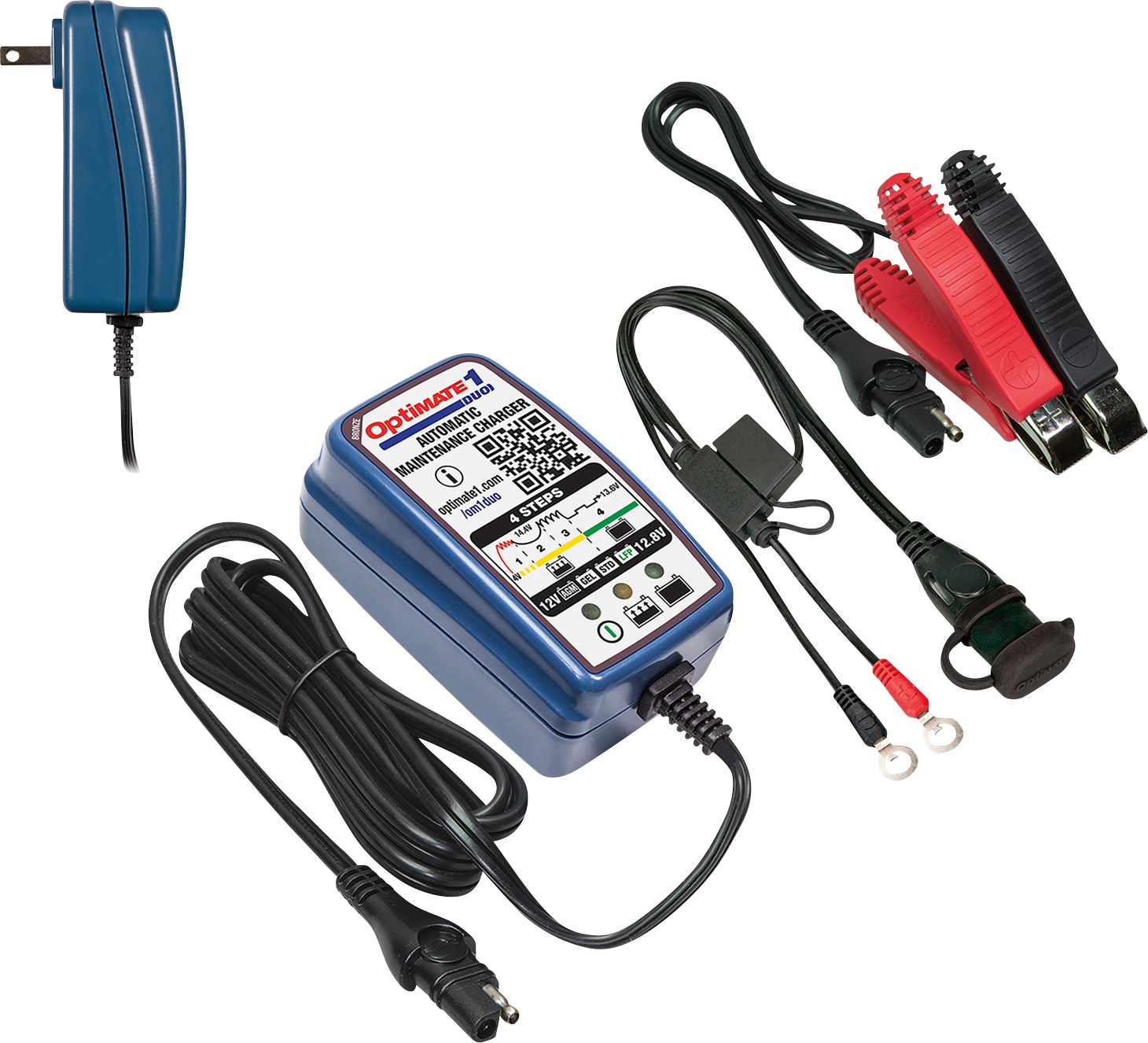 Optimate 1 Voltmatic Bronze Series Battery Charger/Maintainer 0.6A 6V/12V - Click Image to Close