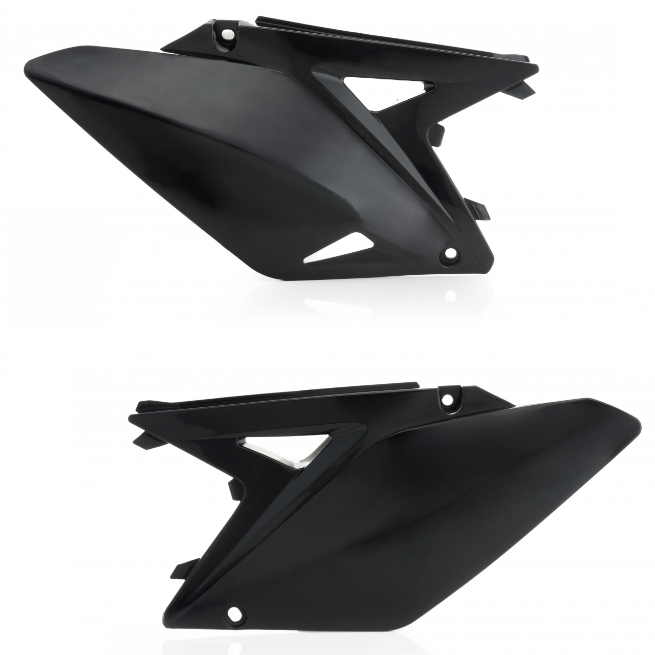 Side Panels - Black - For 10-18 Suzuki RMZ250 - Click Image to Close