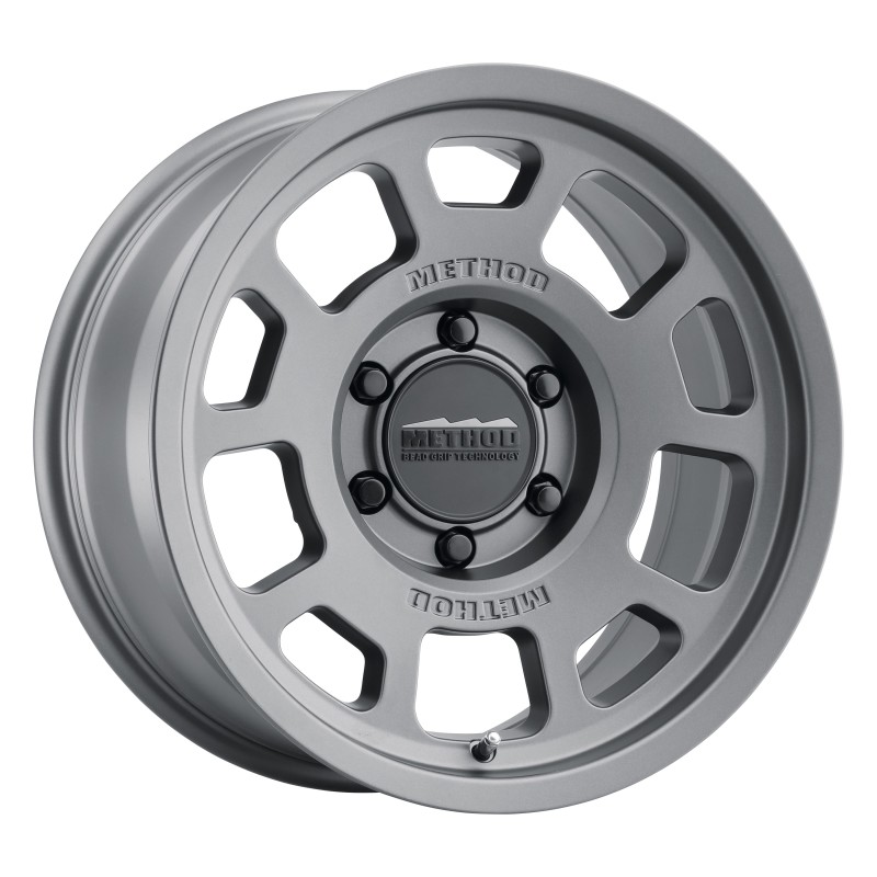 MR705 18x9 0mm Offset 6x5.5 106.25mm CB Titanium Wheel - Click Image to Close