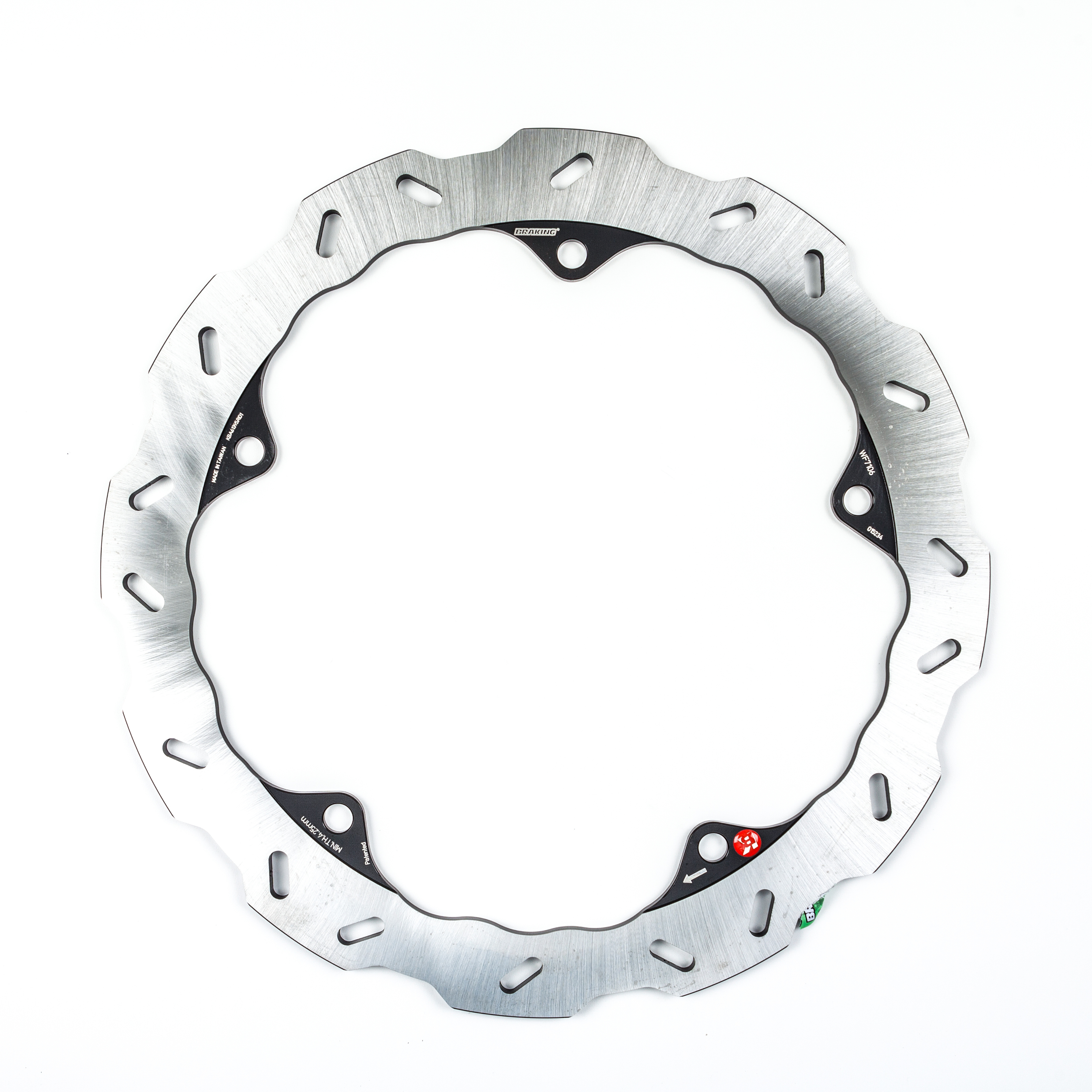 Stainless Steel Racing Rotor Front - For 12-13 Honda NC700X 14-15 CTX700 - Click Image to Close