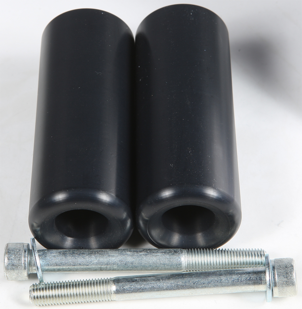 Frame Sliders Black No Cut - For 15-18 Honda CB300F - Click Image to Close