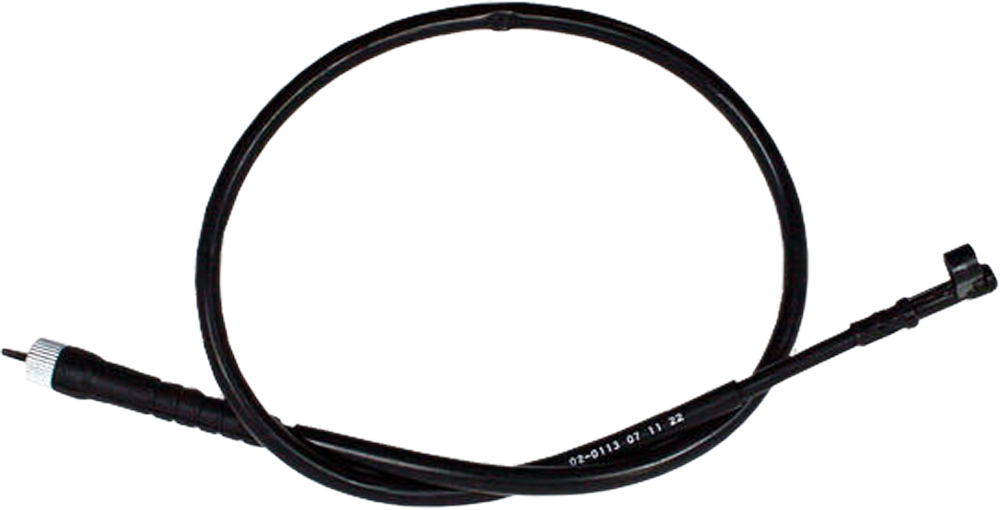 Black Vinyl Speedometer Cable - Click Image to Close