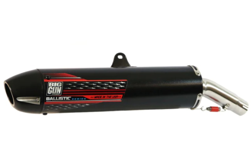 01-10 Honda TRX 250EX Ballistic Series Slip On Exhaust - Click Image to Close