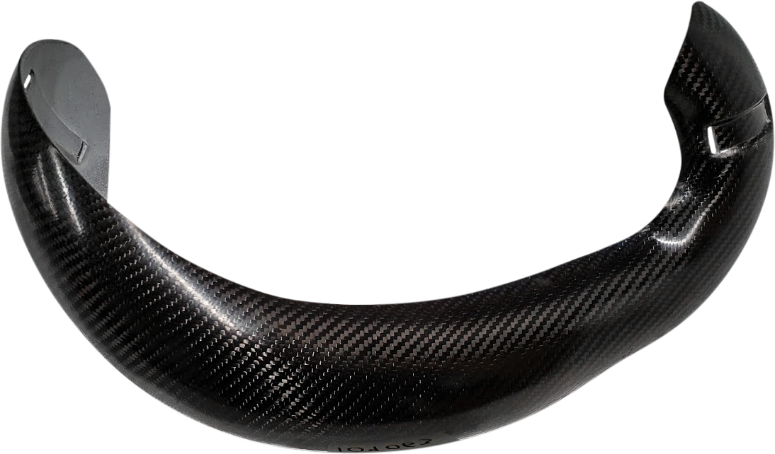 Carbon Fiber Exhaust Pipe Guard / Heat Shield - For 19-21 Beta 250/300 RR/RX - Click Image to Close