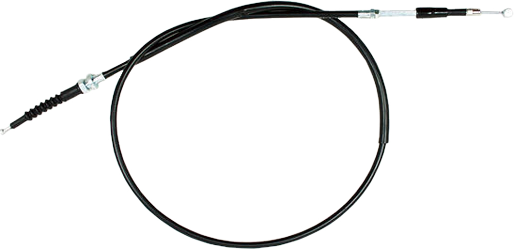 Black Vinyl Clutch Cable - For 88-93 Kawasaki KX125 - Click Image to Close