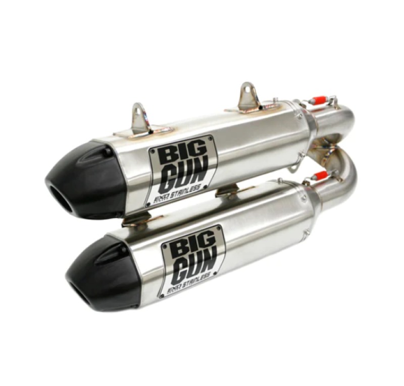 15-23 Polaris RZR 900/TRAIL EXO Stainless Dual Full Syst Exhaust - Click Image to Close