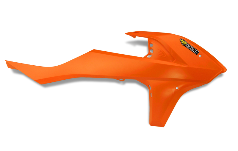 Powerflow Intake Radiator Shrouds FLO Orange - Click Image to Close