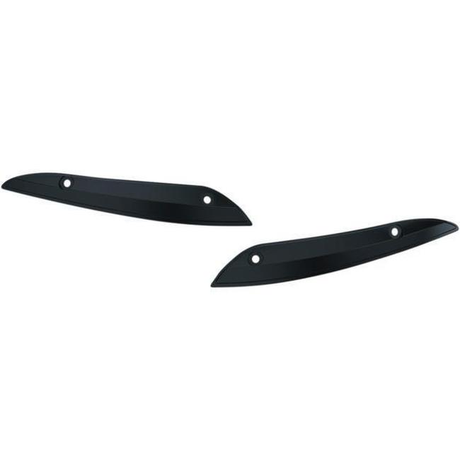 Windshield Side Trims Gloss Black - Click Image to Close