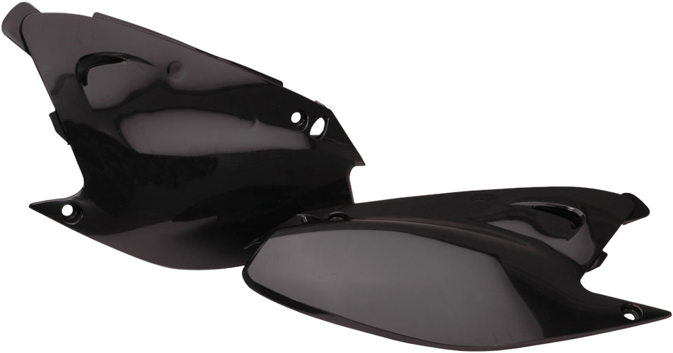 Side Panels - Black - For 03-07 Kawasaki KX250 03-05 KX125 - Click Image to Close