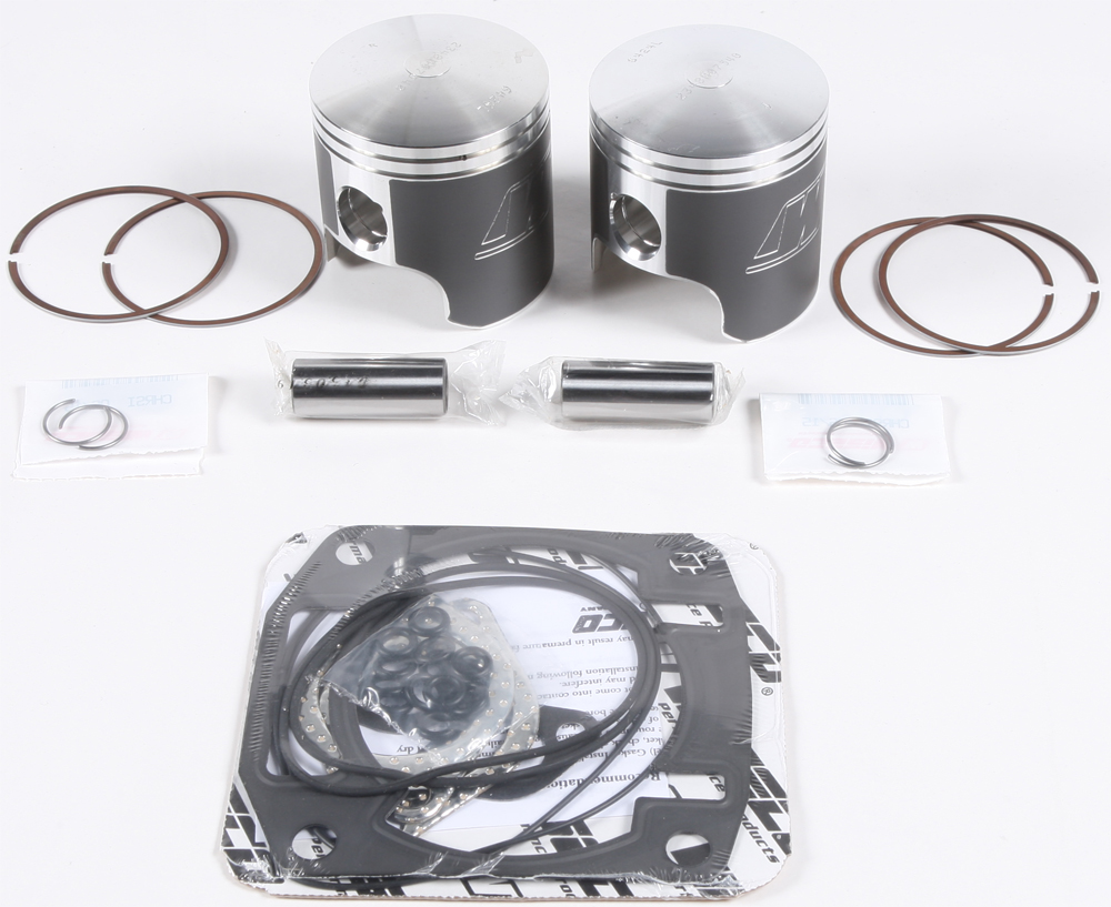 Top End Piston Kit 75.40mm Bore (STD) - For 93-01 Arctic Cat 580 - Click Image to Close