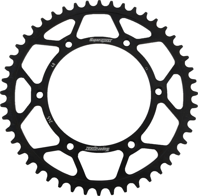 Rear Steel Sprocket 48T - Black - Click Image to Close